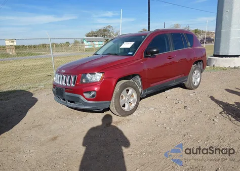 2015 Jeep Compass Sport from USA, damaged, VIN 1C4NJCBA4FD249655